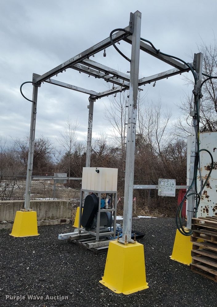 image for item NO9845 Shumaker Industries Load and Go truck wash system