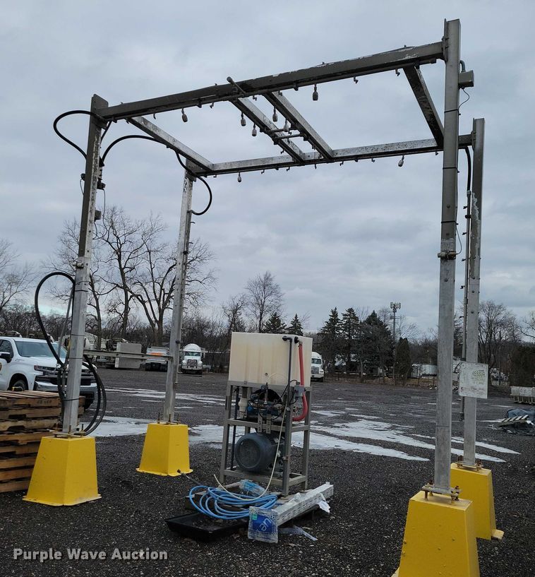 image for item NO9845 Shumaker Industries Load and Go truck wash system