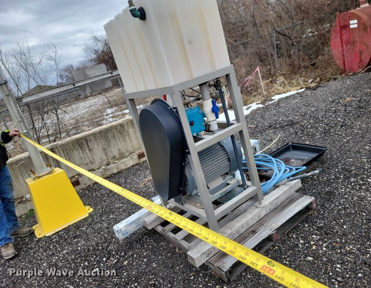 image for item NO9845 Shumaker Industries Load and Go truck wash system