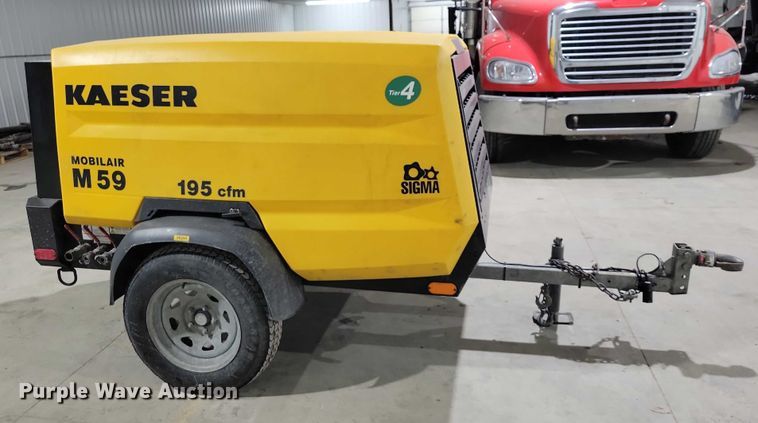 image for item NO9846 2022 Kaeser M59 air compressor