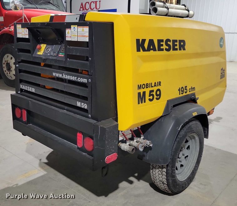 image for item NO9846 2022 Kaeser M59 air compressor