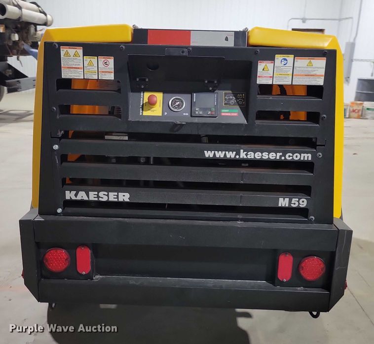 image for item NO9846 2022 Kaeser M59 air compressor