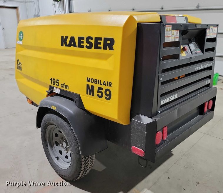 image for item NO9846 2022 Kaeser M59 air compressor