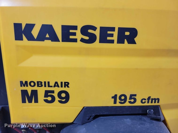 image for item NO9846 2022 Kaeser M59 air compressor