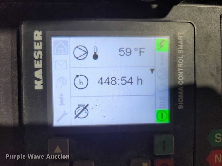 image for item NO9846 2022 Kaeser M59 air compressor