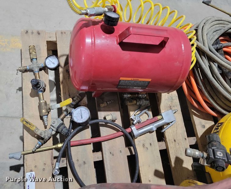 image for item NO9848 (2) DeWalt air compressors