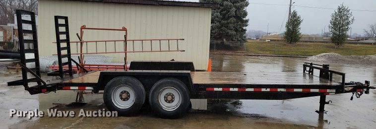 image for item NO9873 2018 H&H H8220IL-140 equipment trailer