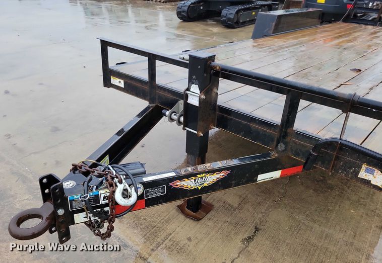 image for item NO9873 2018 H&H H8220IL-140 equipment trailer