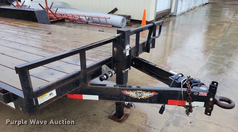 image for item NO9873 2018 H&H H8220IL-140 equipment trailer
