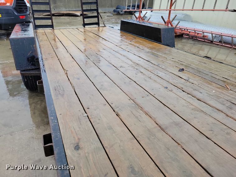 image for item NO9873 2018 H&H H8220IL-140 equipment trailer