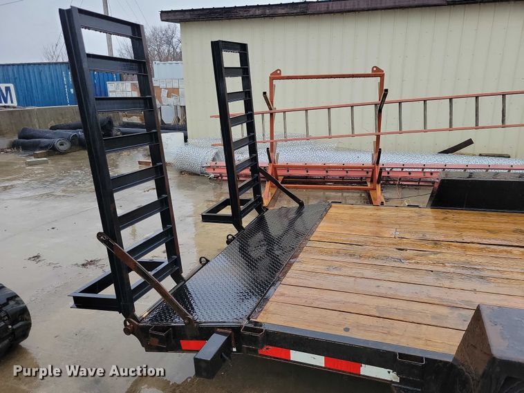 image for item NO9873 2018 H&H H8220IL-140 equipment trailer