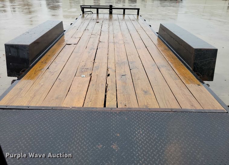 image for item NO9873 2018 H&H H8220IL-140 equipment trailer