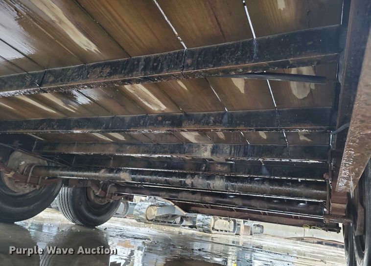 image for item NO9873 2018 H&H H8220IL-140 equipment trailer