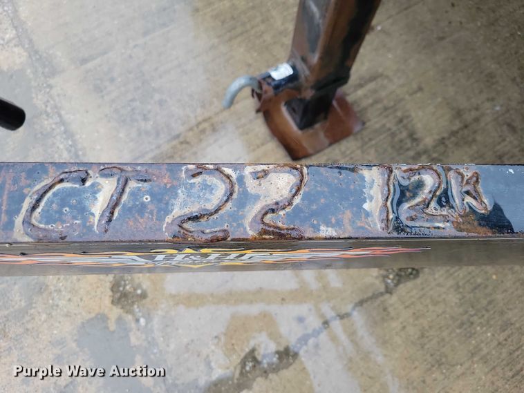 image for item NO9873 2018 H&H H8220IL-140 equipment trailer