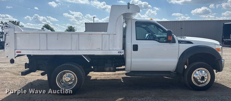 image for item NU9682 2016 Ford F450 Super Duty dump truck