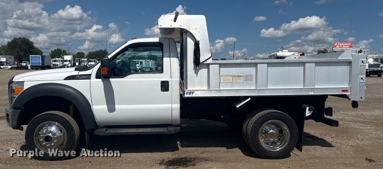 image for item NU9682 2016 Ford F450 Super Duty dump truck