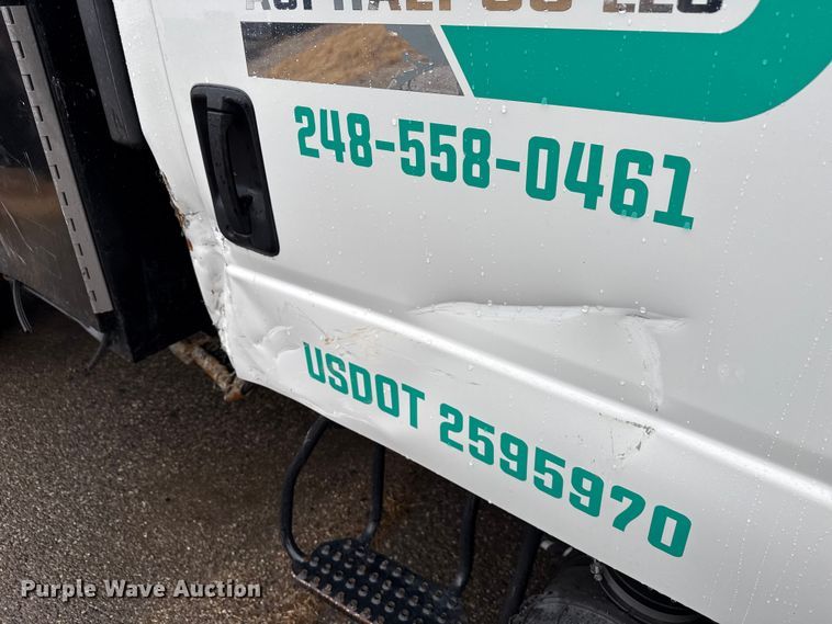 image for item YA1536 2022 Chevrolet  4500 Crew Cab dump truck