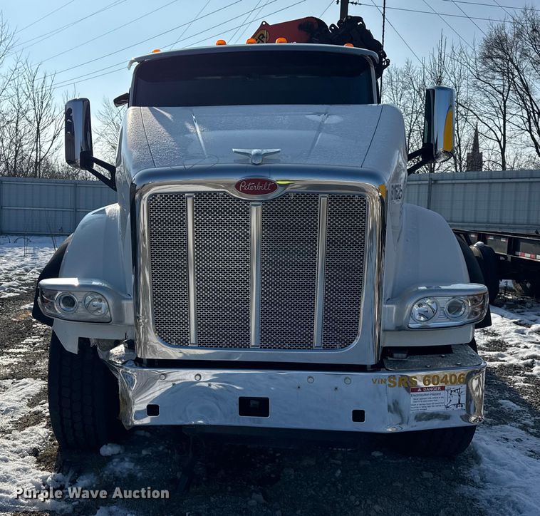 image for item YA1715 2018 Peterbilt 567 crane truck