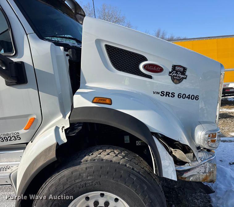 image for item YA1715 2018 Peterbilt 567 crane truck