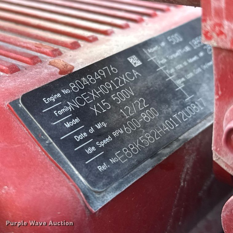 image for item YA1805 2024 Kenworth T800 vacuum truck