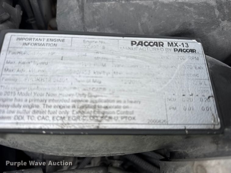 image for item YA1853 2017 Kenworth T880 crane truck