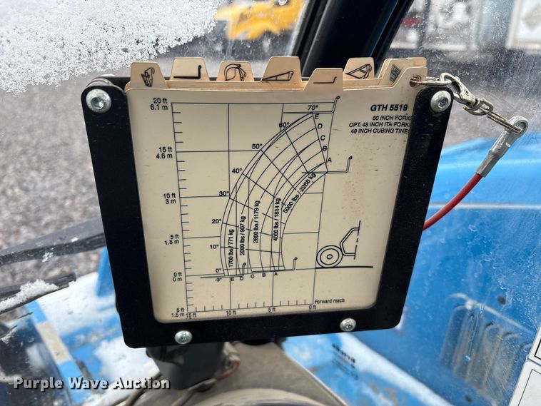 image for item YA1892 2023 Genie GTH-5519 telehandler