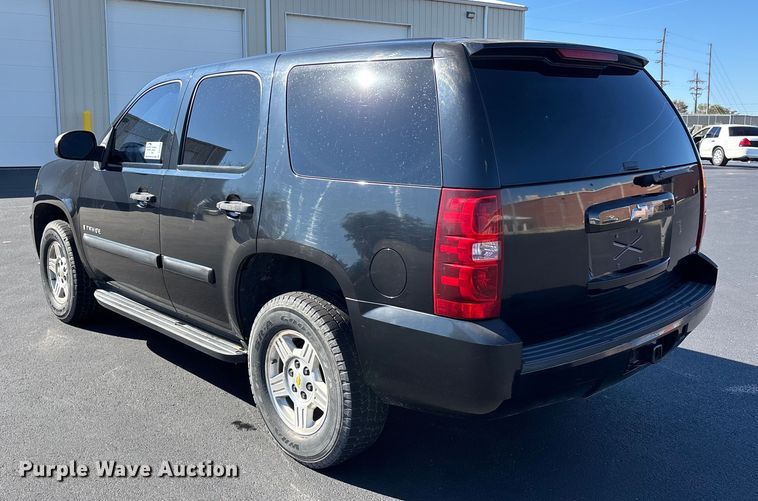 image for item DU1484 2008 Chevrolet Tahoe Police SUV