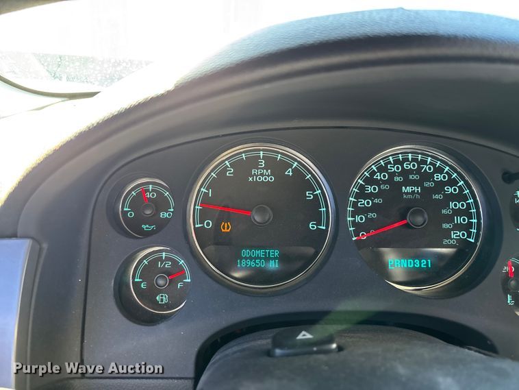 image for item DU1484 2008 Chevrolet Tahoe Police SUV