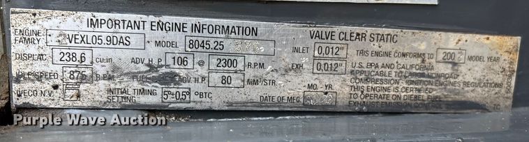 image for item DW7383 2003 New Holland LM430 telehandler