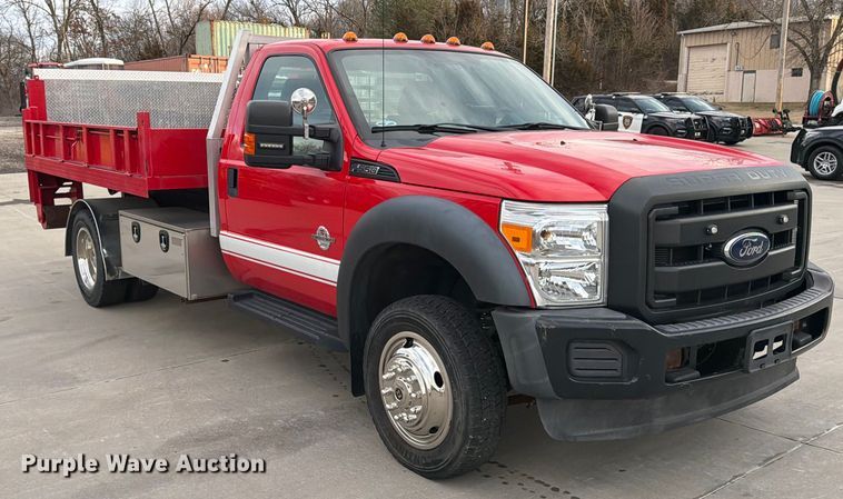 image for item DX5931 2016 Ford F-550 hook lift truck