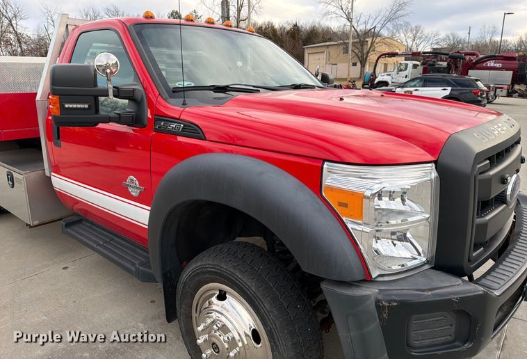 image for item DX5931 2016 Ford F-550 hook lift truck