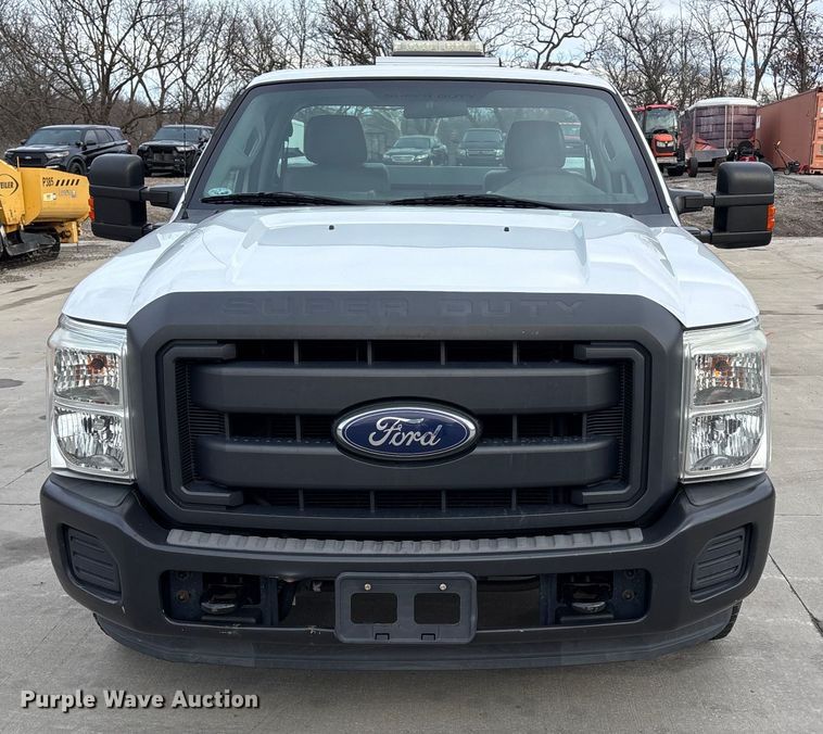 image for item DX5932 2013 Ford F250 utility bed pickup truck