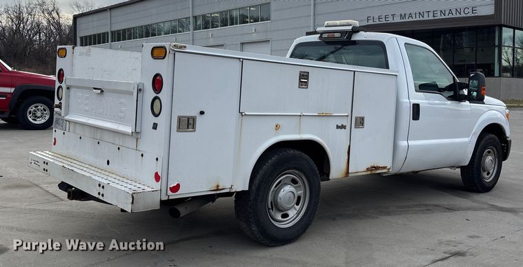 image for item DX5932 2013 Ford F250 utility bed pickup truck