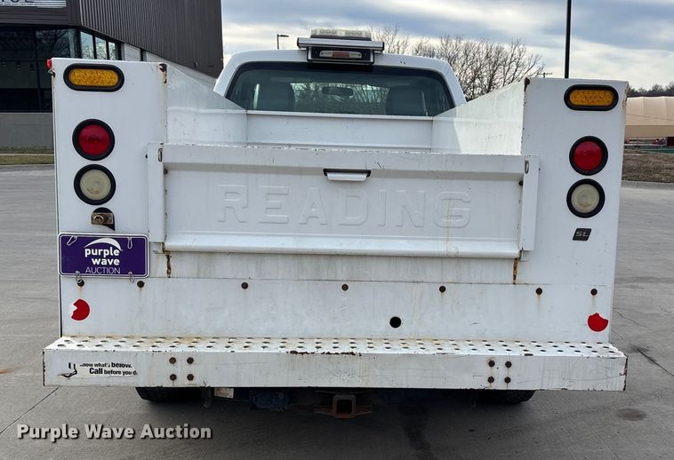 image for item DX5932 2013 Ford F250 utility bed pickup truck