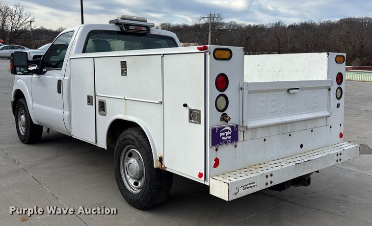 image for item DX5932 2013 Ford F250 utility bed pickup truck