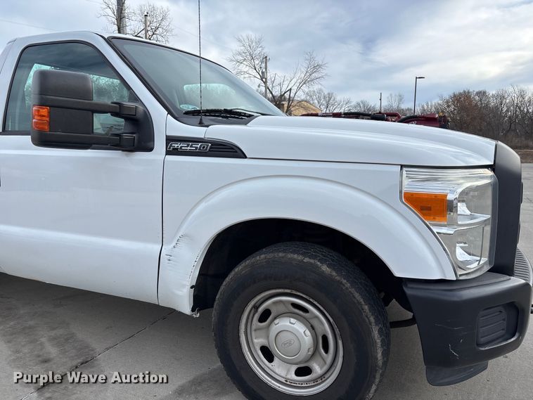 image for item DX5932 2013 Ford F250 utility bed pickup truck