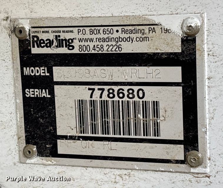 image for item DX5932 2013 Ford F250 utility bed pickup truck