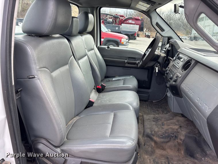 image for item DX5932 2013 Ford F250 utility bed pickup truck