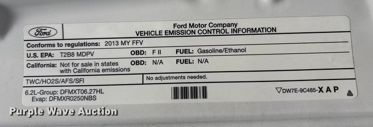 image for item DX5932 2013 Ford F250 utility bed pickup truck