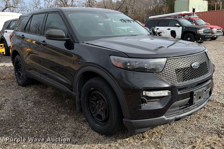 image for item DX5934 2020 Ford Explorer Police Interceptor SUV