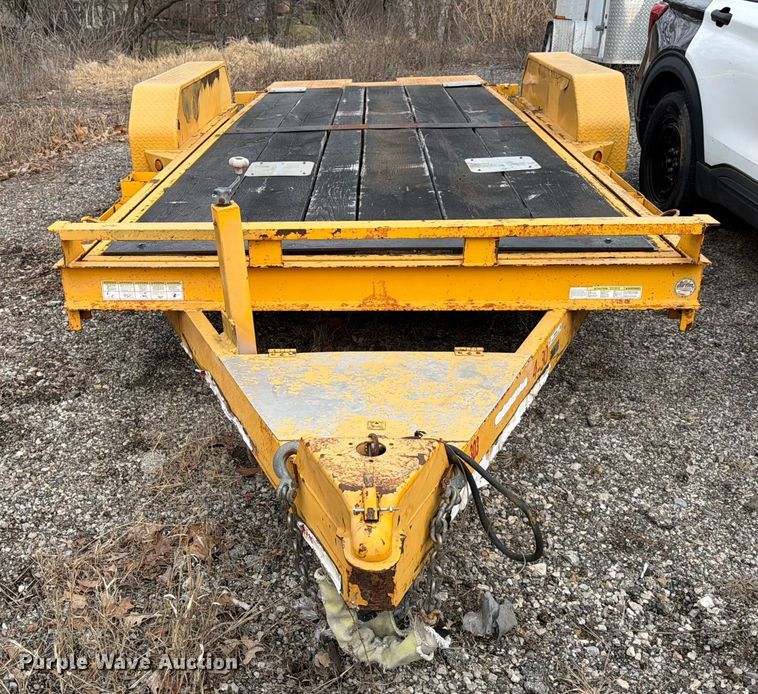 image for item DX5935 2014 Sure-Trac tilt deck utility trailer