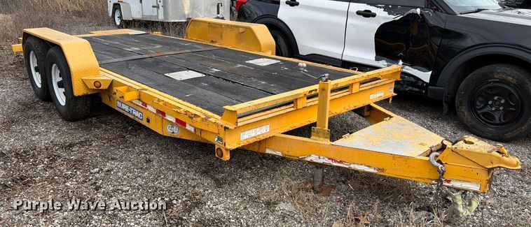 image for item DX5935 2014 Sure-Trac tilt deck utility trailer