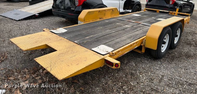 image for item DX5935 2014 Sure-Trac tilt deck utility trailer