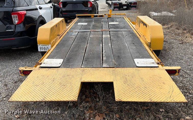 image for item DX5935 2014 Sure-Trac tilt deck utility trailer