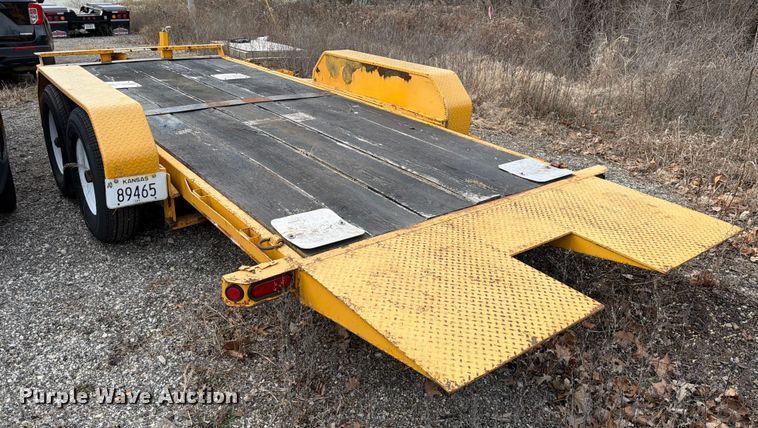 image for item DX5935 2014 Sure-Trac tilt deck utility trailer