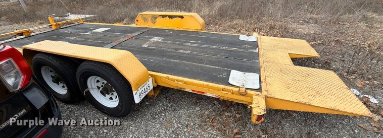 image for item DX5935 2014 Sure-Trac tilt deck utility trailer
