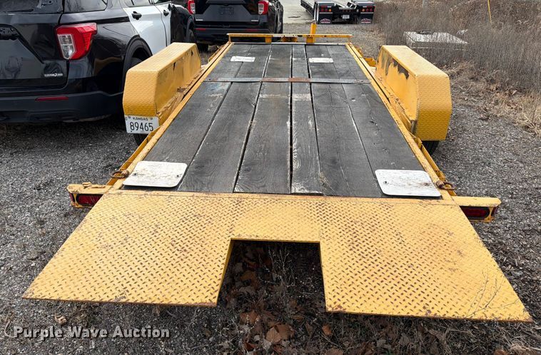 image for item DX5935 2014 Sure-Trac tilt deck utility trailer