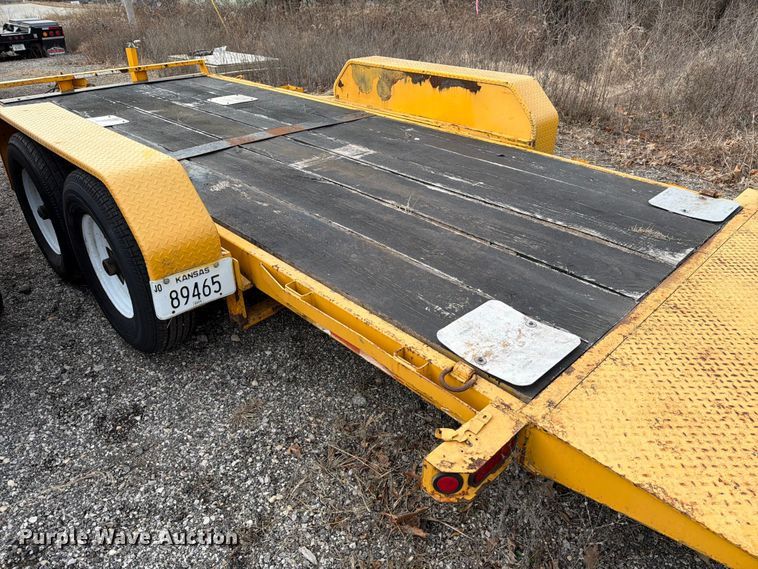 image for item DX5935 2014 Sure-Trac tilt deck utility trailer