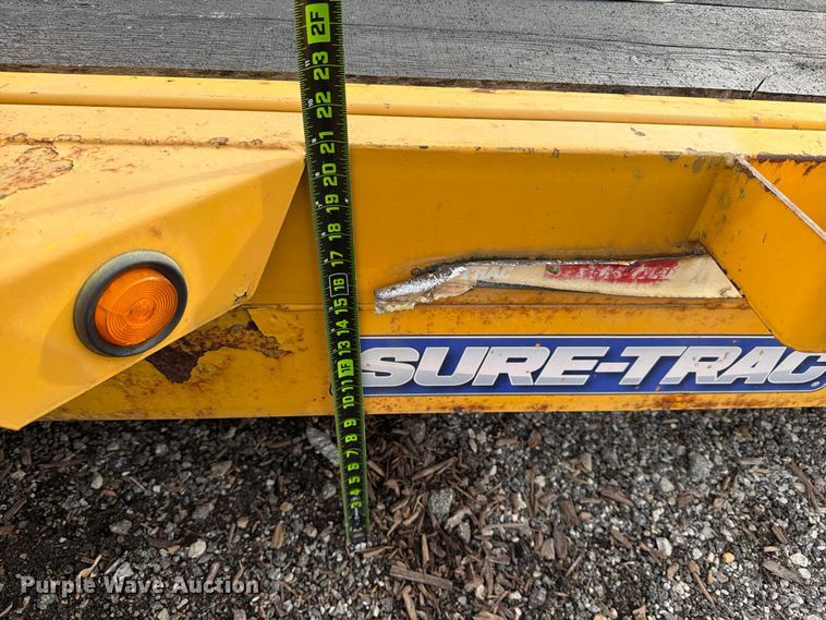 image for item DX5935 2014 Sure-Trac tilt deck utility trailer