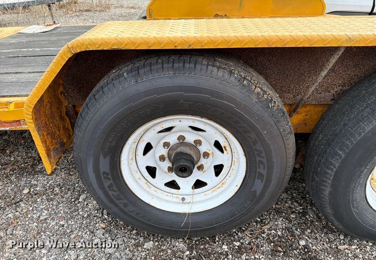 image for item DX5935 2014 Sure-Trac tilt deck utility trailer